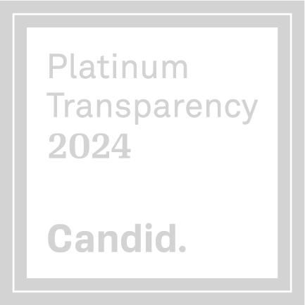 Gray Guide Star Logo Candid Platinum Transparency 2024