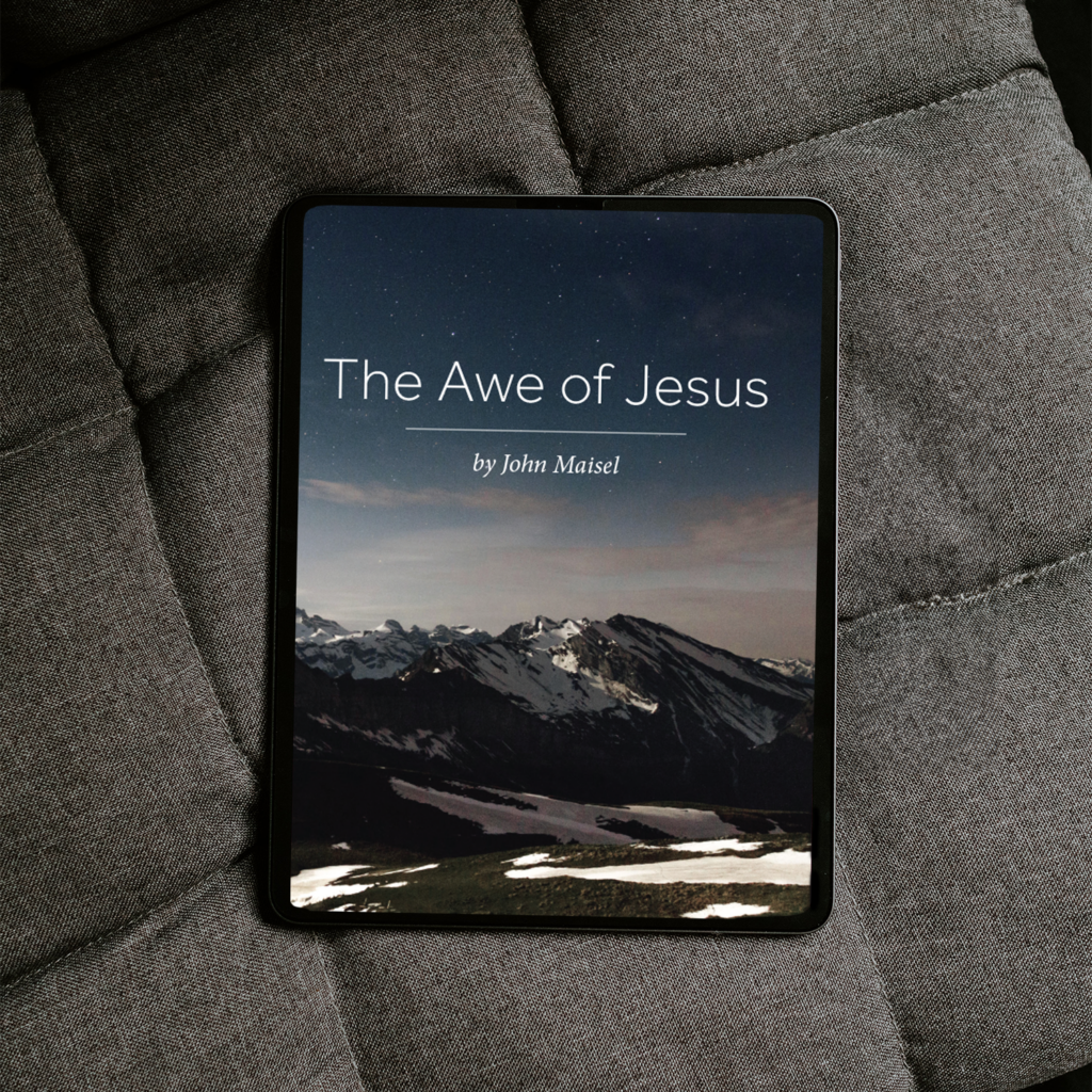 East West The Awe of Jesus Front Ipad