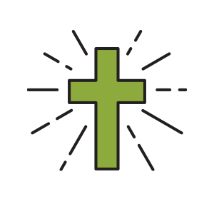 Green Cross Icon